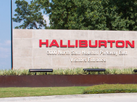Halliburton North Belt Sign